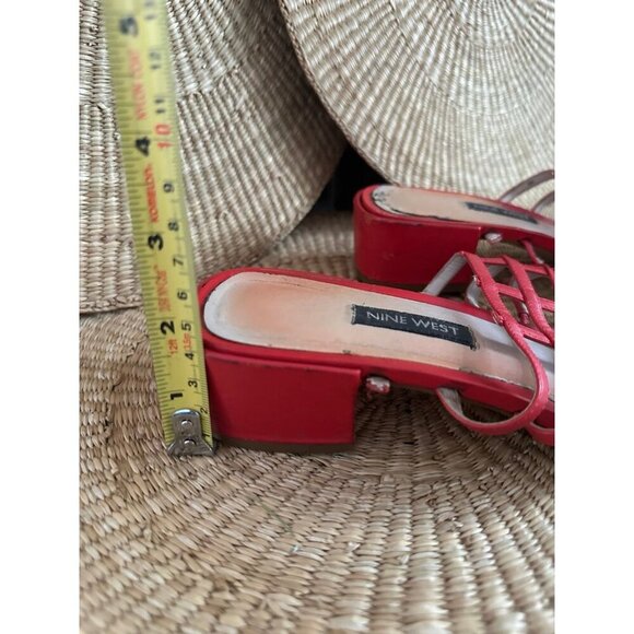 Nine West women’s size 8 used sandal heels - Picture 6 of 12